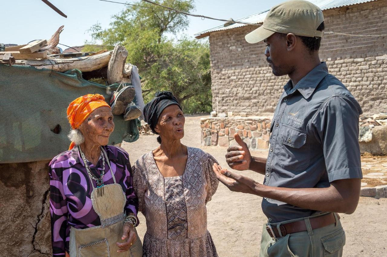 Twyfelfontein Wilderness Safaris Damaraland Campヴィラ エクステリア 写真